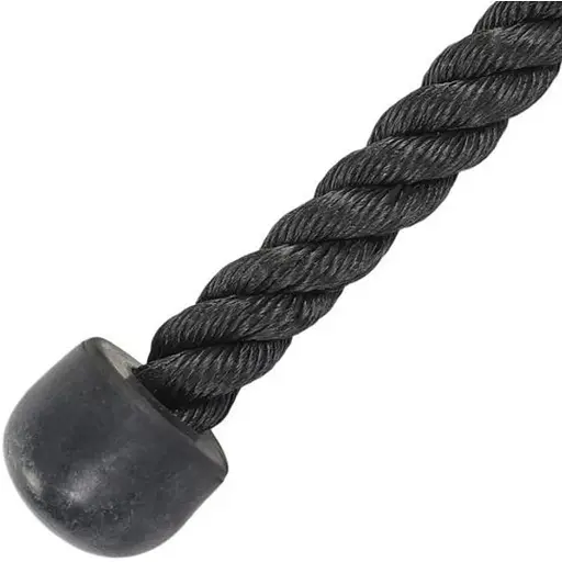 Канат для тяги York Fitness одинарний хват на трицепс, хром - фото 7