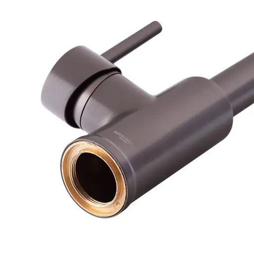 Змішувач для кухні з виливом пружина Mixxus Premium Spring 017 graphite MI6952 Графіт - фото 7