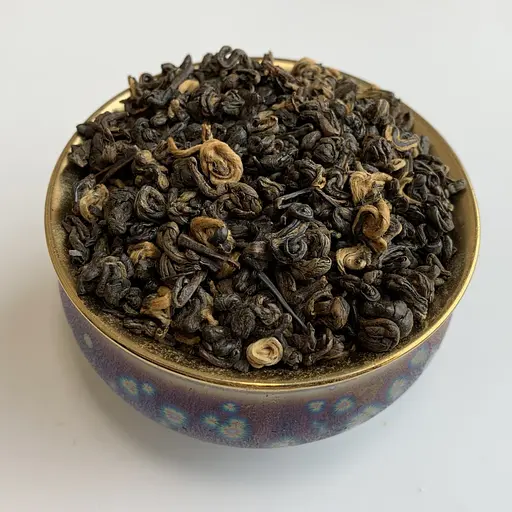 Елітний китайський чорний чай Хун Чжень Луо (Золотий равлик) 100 г