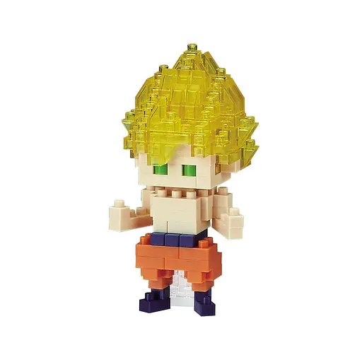 Конструктор Nanoblock Сон Гоку Супер Сайан 130 элементов (124154)