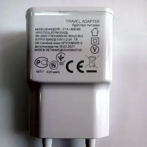 USB зарядка – блок питания ETA-U90EWE 5V 1A с защитой от перегрузки - фото 3