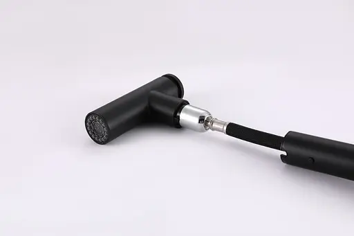 Cмеситель для кухни с выдвижным изливом черный Nett FBB-44 Черный - фото 10