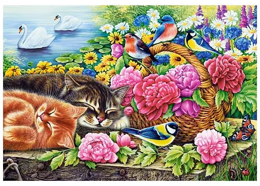 Пазл Castorland Ледача неділя 1000 ел. (C-104765) - фото 2