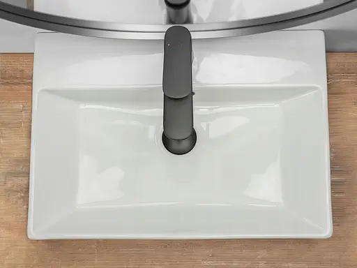 Умивальник Rea Bonita накладний REA-U8701, Білий - фото 3