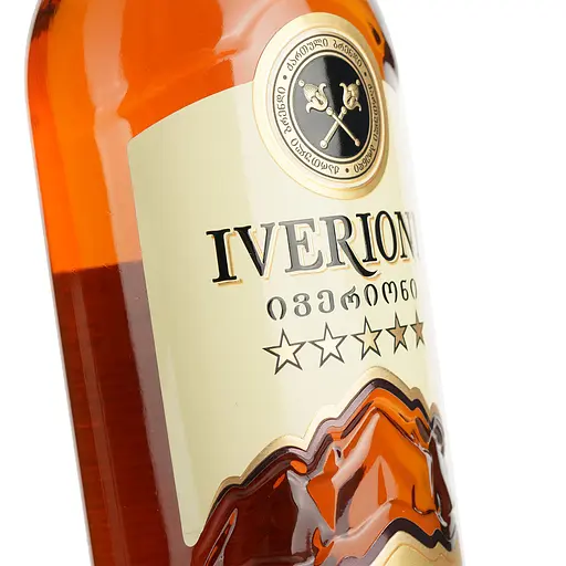 Бренди Iverioni 5 звезд 40% 0.5 л  - фото 5