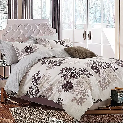 Уцінка. Комплект постільної білизни Love You сатин TL2302 євростандарт (32062)