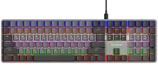 Клавиатура GamePro MK145R Red Switch Low Profile Dark Gray (MK145R) - фото 1