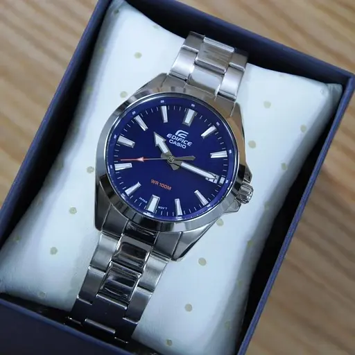 Годинник наручний чоловічий класичний оригінальний Японія Casio Edifice EFV-100D-2AVUEF (модуль 5507) - фото 3