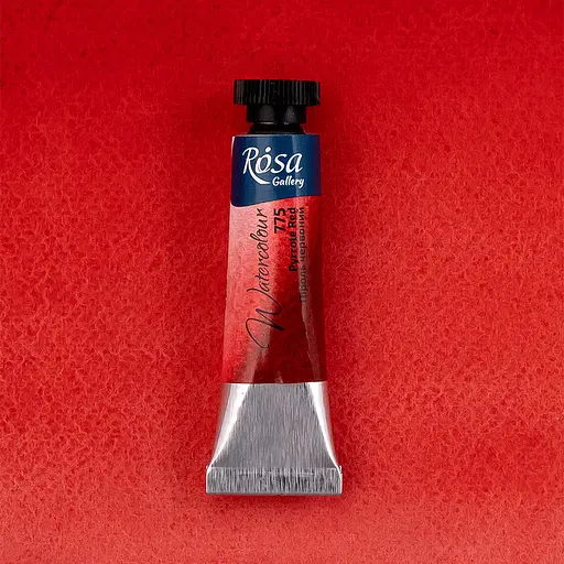 Фарба акварельна Піроль червоний (775) туба 10 мл Rosa Gallery - фото 2