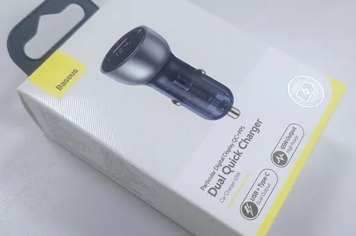 Автомобильное зарядное Baseus Particular Dual Charger 65w cckx-c0a - фото 2