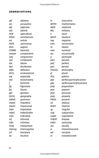 Collins Latin Dictionary (Collins Essential Dictionaries) - фото 5