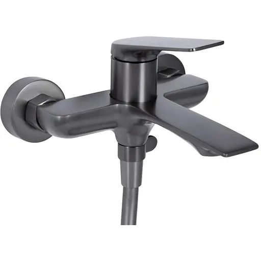 Смеситель для ванны Qtap Vlasta New QTVLA259GMB45643 Gunmetal Black PVD - фото 1