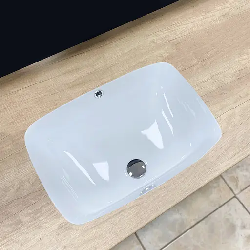 Умивальник VBI Moena white врізний VBI-018028, Білий - фото 4