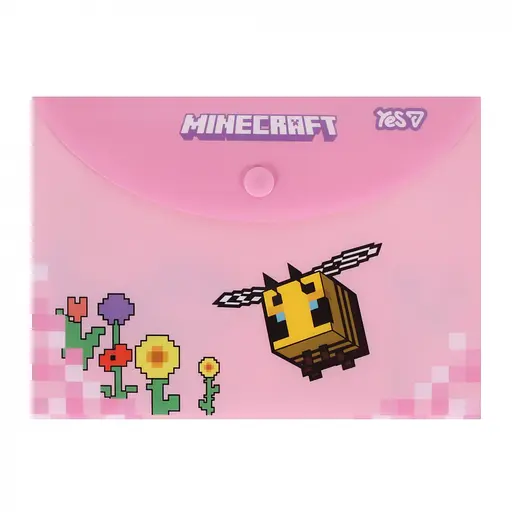 Папка – конверт Yes В6 на кнопке Minecraft Spring (492345)