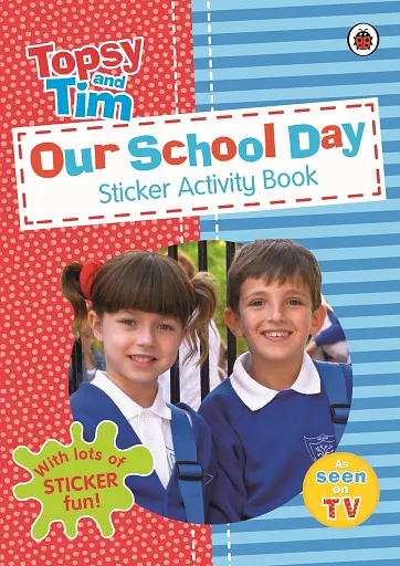 Topsy and Tim. Our School Day. Sticker Activity Book - фото 2