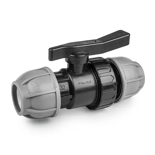 Кран Bradas для труб PE 20 мм PN10 (DSRA10V2020) - фото 1