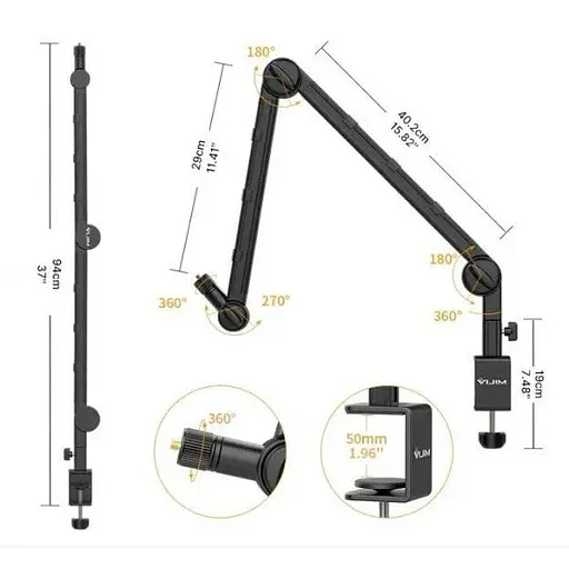 Стійка настільна Ulanzi Vijim LS25 - фото 5
