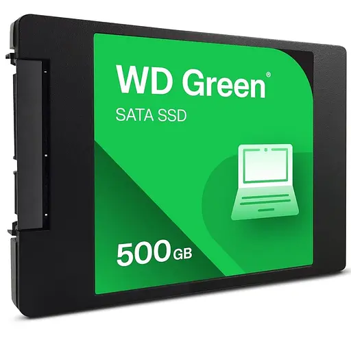 Накопитель SSD Western Digital Sata 2.5 500GB WD Green 545MB/S (WDS500G5G0A) - фото 3