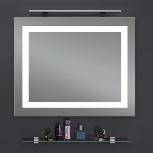 Дзеркало Sanwerk Лава "Квадра" 70x65 ZL0000160 - фото 3