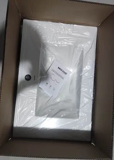 Умивальник меблевий Mixxus Premium Cubic-1502 710x460x170 мм з отвором під змішувач і переливом MP6496, Білий - фото 3