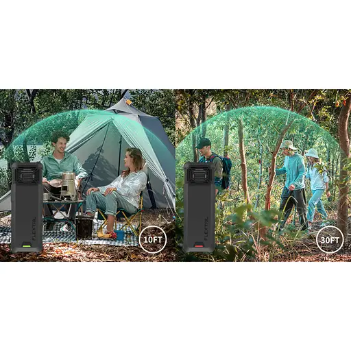 Портативный фумигатор Flextail Max Repel S + Powerbank 9600 мАч (Зеленый) - фото 6