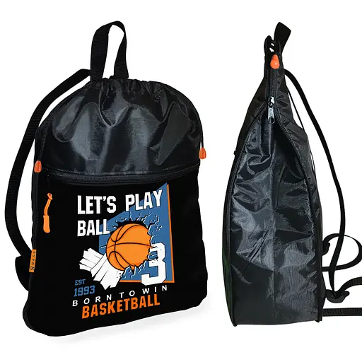 Рюкзак-мішок для взуття, спортивної форми Sport дитяча сумка для змінки з розширювачем (01396)