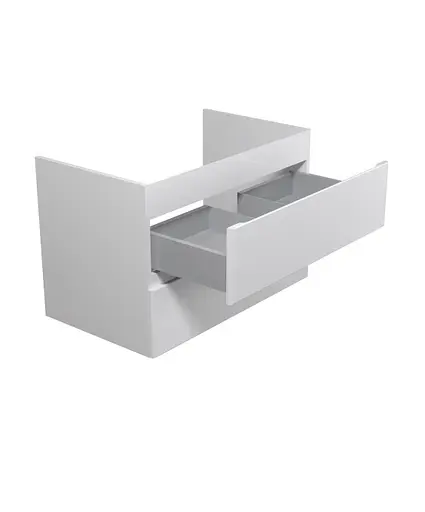 Тумба Мойдодир Unik 80-A під умивальник Білий підвісна Білий - фото 2