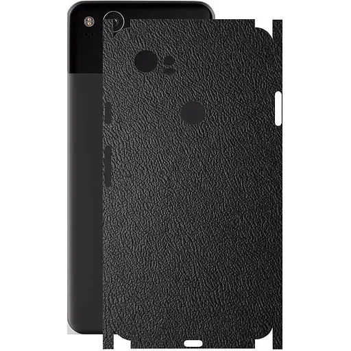Защитная пленка StatusSKIN для Google Pixel 2 XL Корпус Винил Кожа черная - фото 1
