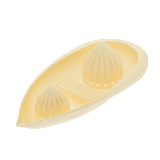 Соковыжималка ручная для цитрусовых и терка для овощей, Kitchette Желтый 82628 - фото 1