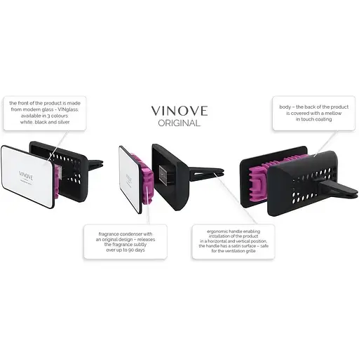 Ароматизатор для авто Vinove Монца сладко-цветочный аромат картридж - фото 2