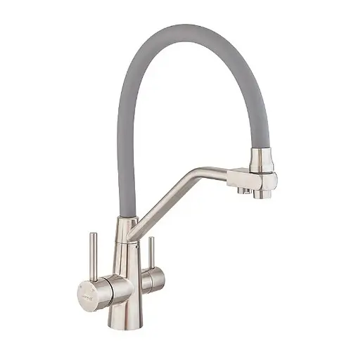 Змішувач для кухні Mixxus із сірим силіконовим виливом FUL-021 (MI6020) - фото 1