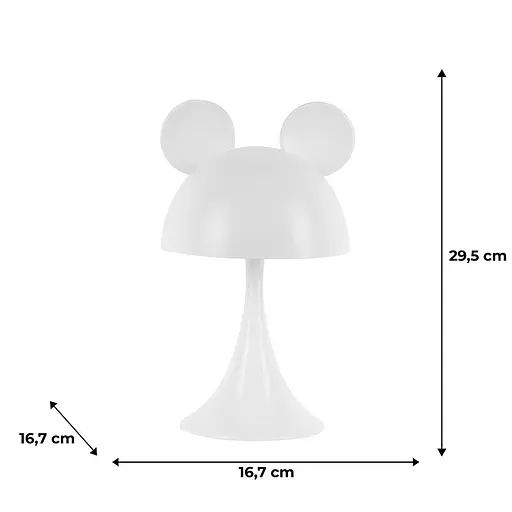 Світильник-нічник Kite LED з акумулятором Simple Mouse білий (K25-317-2-1) - фото 5