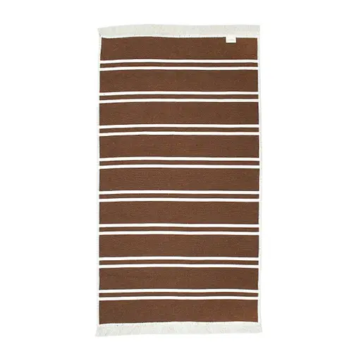 Ковер двухсторонний 80 х 150 см Lotus Home - Infinity Stripe кирпичный (svt-2000022352116) - фото 1