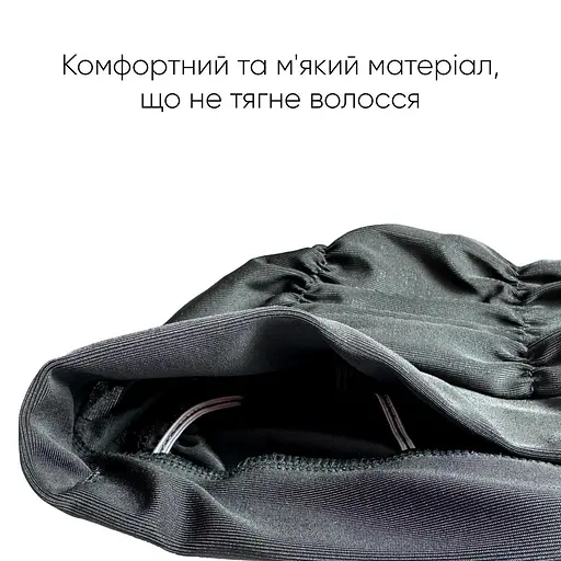 Жіноча шапочка для плавання Renvo Abira Чорний OSFM (2SC410-01) - фото 4