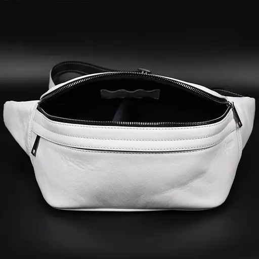 Шкіряна чоловіча сумка на пояс TARWA 30х15х12 см nsa0001222 - фото 7