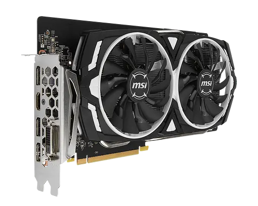 Відеокарта GeForce GTX 1060 6GB MSI Armor (GTX 1060 ARMOR 6G) Б/В