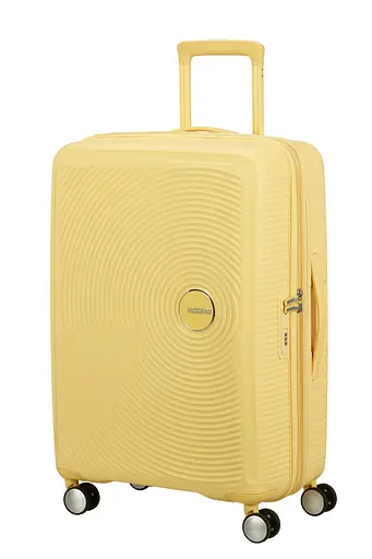 Чемодан American Tourister SOUNDBOX 67 см PASTEL YELLOW 67x46,5x29(32) 32G*16002 - фото 5