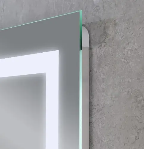 Дзеркало Mixxus TALL MR08-80x60-REVERSE з LED Touch, Anti-fog, димером, регулюванням яскравості (MI6659) - фото 4