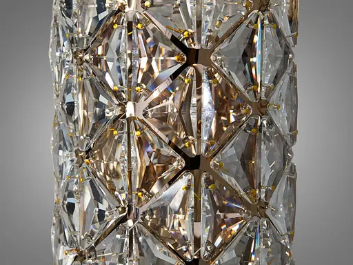 Настенный светильник бра классический золотой хрусталь на две лампы - фото 3