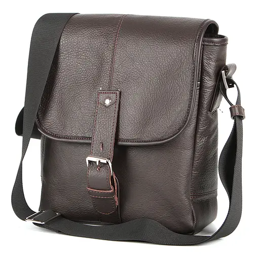 Чоловіча шкіряна сумка SHVIGEL 22х23х7 см sum0012635 - фото 3