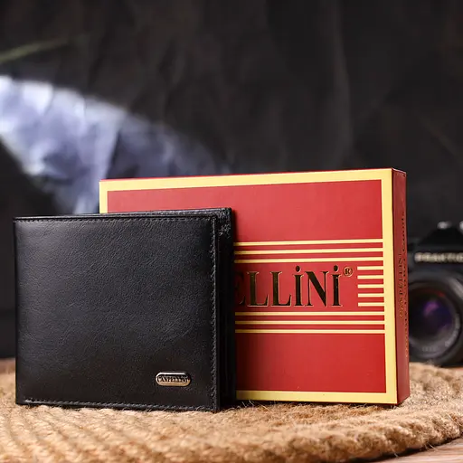 Мужской кожаный кошелек Canpellini 11.5х9.8х1 см acs0025032 - фото 8