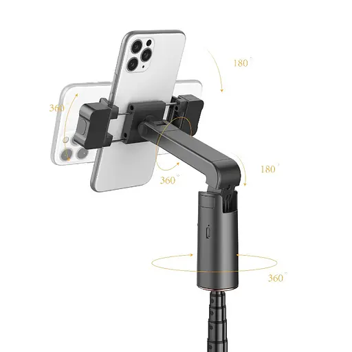 Штатив-трипод Adyss A100 с пультом 1.5 m черный - фото 7