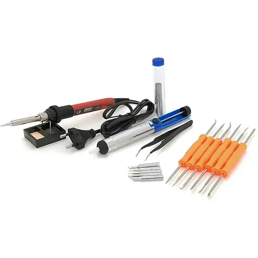 Набор инструментов для пайки ANENG SL-102, 17 предметов