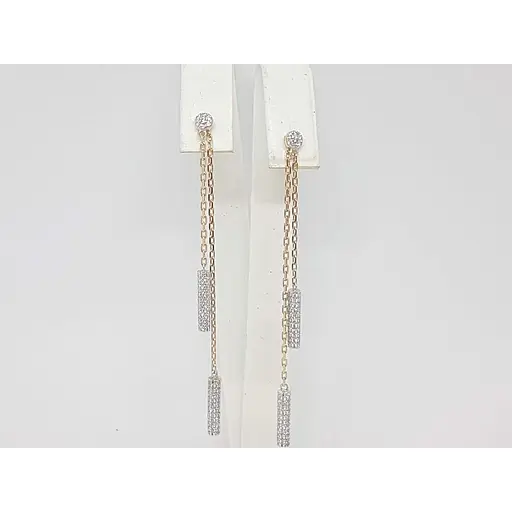 Золоті сережки-пусети Харківська ювелірна фабрика трансформери. 700531-СПРРП - фото 5