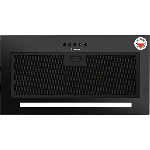 Вытяжка Hansa встраиваемая 55 см 280 м3ч черная