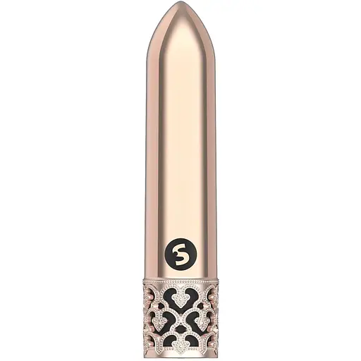 Міні-вібратор Royal Gems Glitz 8.8 см (золотий)