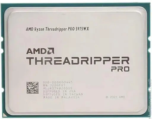 Процессор AMD Ryzen Threadripper PRO 5975WX WOF (100-100000445WOF) (Socket WRX8, 64T, 4.5 ГГц, Box) - фото 1