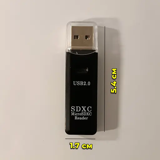 Кардридер карт памяти microSD/TF и SD/SDHC/SDXC. Подключение к ПК по USB - фото 12