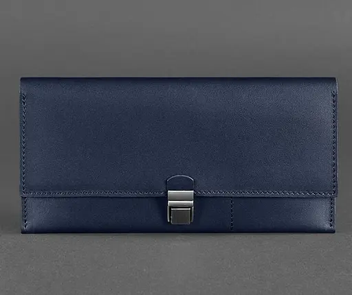 Кожаный тревел-кейс Journey 2.0 Темно-синий - фото 1