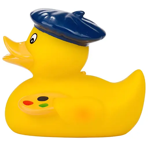 Игрушка для купания Canpol babies Утенок Художник (2/992_blu) - фото 2
